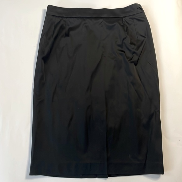 Satin pencil skirt - Picture 1 of 3